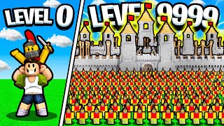 GETTING 9999+ NOOB KNIGHTS in Medieval Tycoon! - Roblox screenshot 5