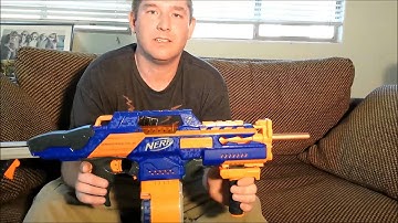 Nerf Rapidstrike two stage trigger demonstration