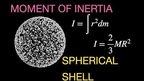 Two Methods to Find the Moment of Inertia for a Thin Spherical Shells: Calculus and Numerical