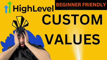 how to use CUSTOM VALUES PROPERLY in Highlevel (game changer) | GOHIGHLEVEL TUTORIAL #highlevel