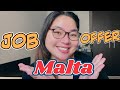 Considerations before signing a job offer | Malta Job Offer | Mga Dapat Alamin