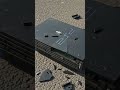 Sony PlayStation 2 vs Heavy SUV Destruction! #crash #crashtest #cinematic #sony #playstation #asmr