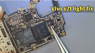 vivo y21 y21t y21s Display back light problem solution || Vivo y21 light ways