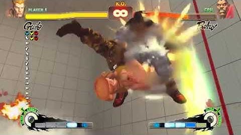 USF4 / Super Street Fighter 4 AE 2012: Guile Kara Techniques