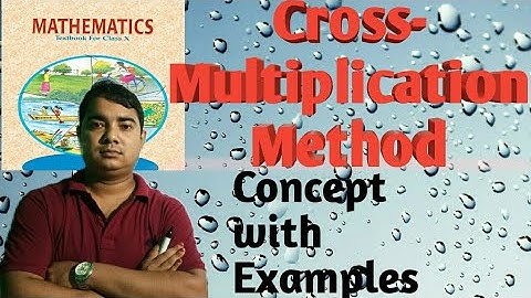 Cross-Multiplication method, Pair of linear equations in Two variables exercise 3.5