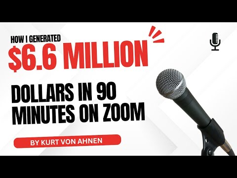 How I Generated $6.6 Million in 90 Minutes