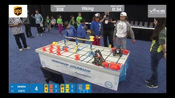 2019 VEX IQ Worlds - Kualapuu Robotics 1037C Match 308
