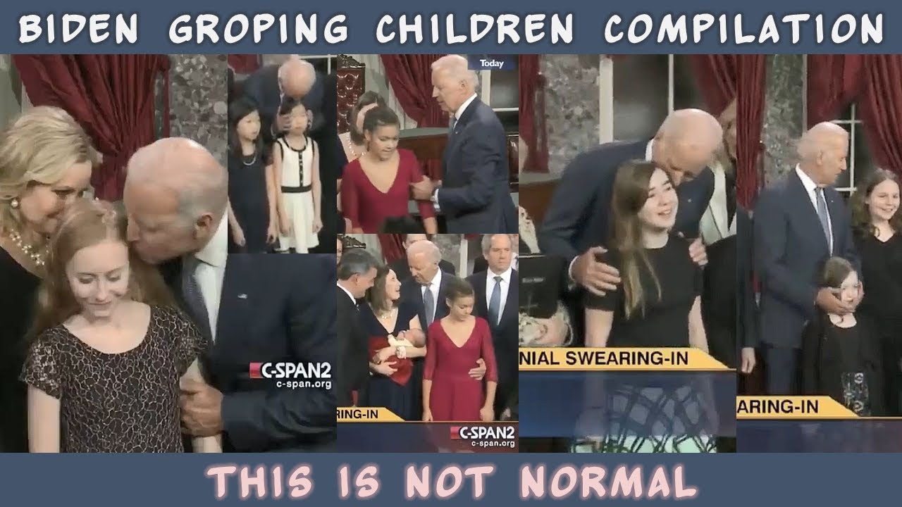 Biden touching compilation (RAW CSPAN FOOTAGE) - YouTube