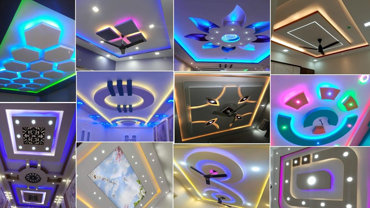 Top 150+Letest Pop Design Photo gallery simple & False Gypsum Ceiling Design For Bedrooms &Hall