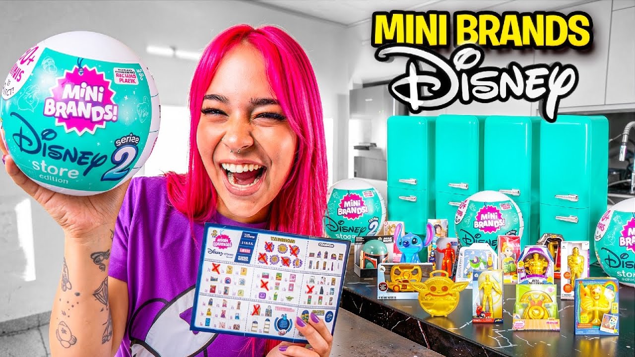ACHEI ITENS RAROS DA MINI BRAND DISNEY *vale a pena? 