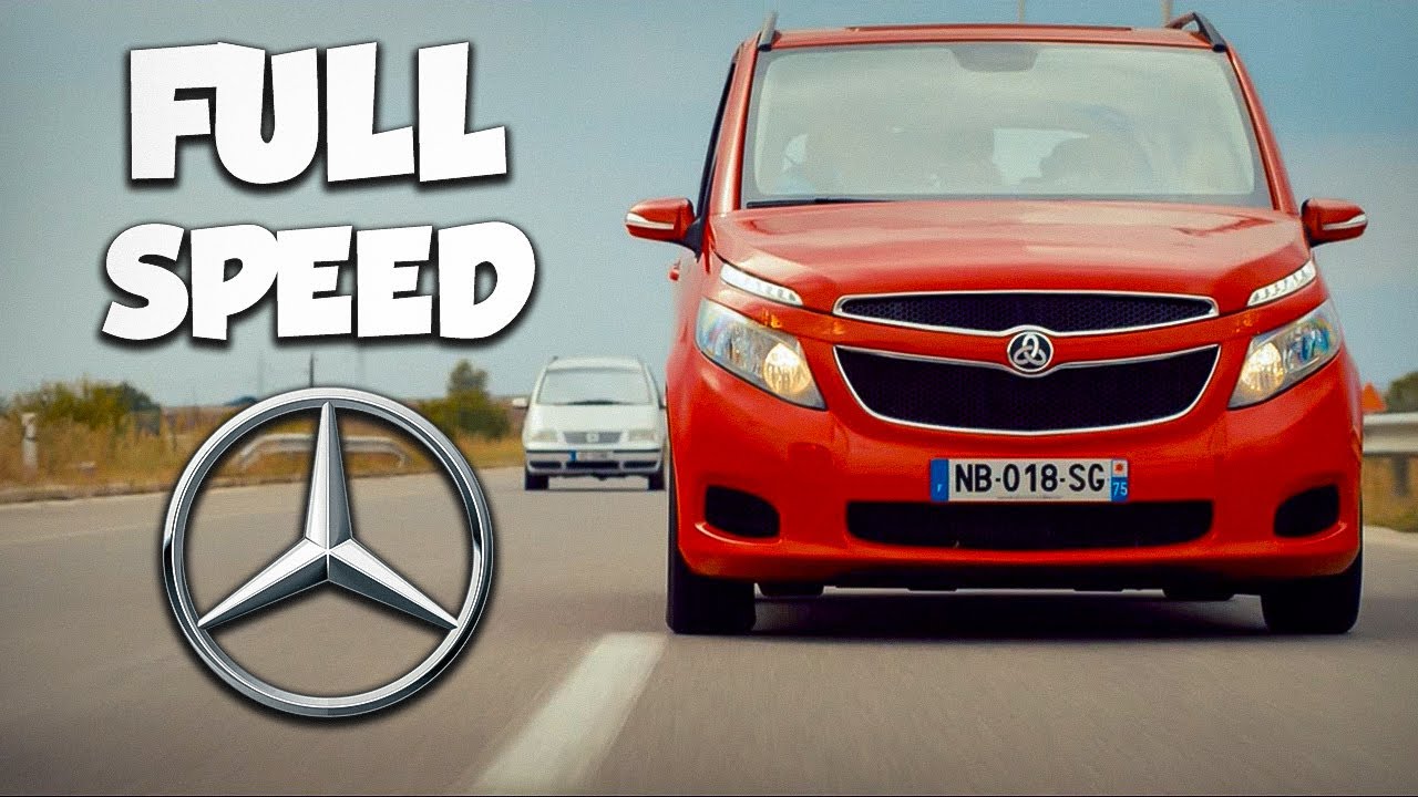 Mercedes Benz V Klasse as Danjoon Medusa 【Full Speed】 - YouTube