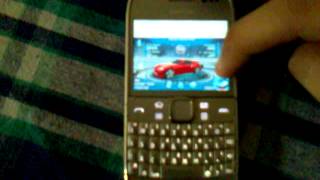 Asphalt 6 hd running on nokia E6 in full screen smoothly