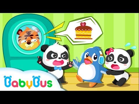 Thumbnail for Panda Kiki Didn't Open the Door to Strangers | Magical Chinese Characters| Kids Safety Tips |BabyBus