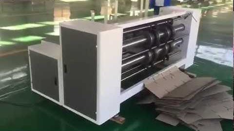 QH-PACK Mini Carton Box Slotter machine