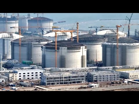 How china innovates: world's largest onshore film-type lng storage tanks