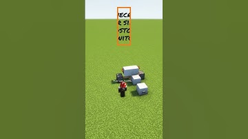 Minecraft Super simple Redstone: Switch (T-Flip Flop)