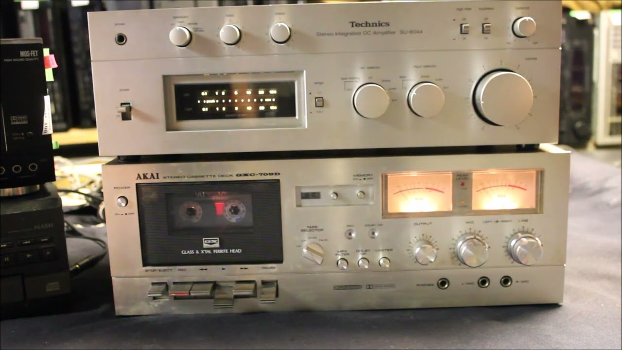AKAI GXC 709D Cassette Demo - YouTube