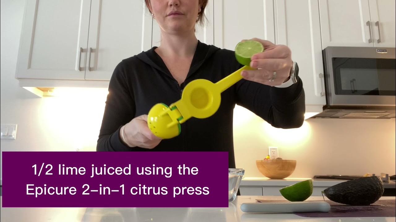 Epicure 2in1 Citrus Press YouTube