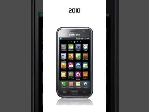Эволюция смартфонов Samsung