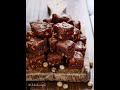 Brownies cioccolato e nocciole