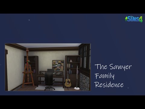 The Sims 4: The Sawyer Residence Speed Build