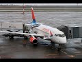 Взлет из Ростова-на-Дону Superjet 100-95 Азимут