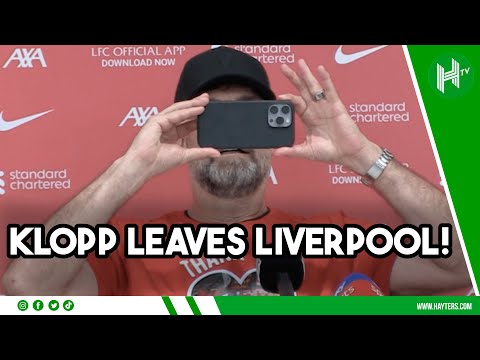 TIME FOR ME TO GO! Klopp APPLAUDED during LAST-EVER Liverpool press conference