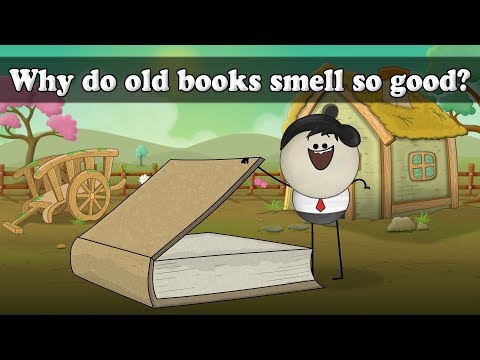 Why do old books smell so good? | #aumsum #kids #science #education #children