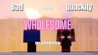 BadBoyHalo and Quackity Wholesome Moments!