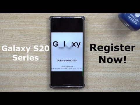 Register For Samsung Galaxy S20 Preorders Now! - Be First In Line