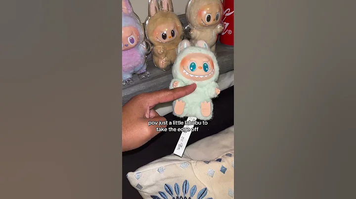 just taking the edge off #labubu #labubumonster #popmart #creepycute #kawaiistuff