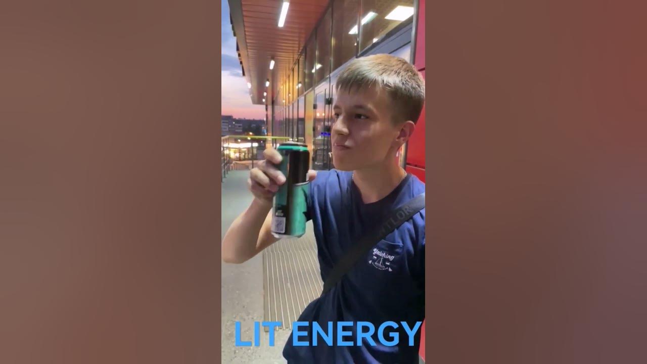 Пробуем энергетик ЛИТВИНА @Litvin_Misha_11 - YouTube