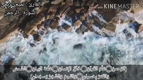 سورة الرحمن - القارئ تميم الريمي