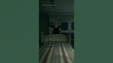 He only watches when you sleep 👀 #scary #shorts #cg #cgi #demon #monster #bedroom