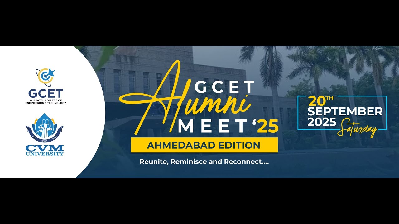 Alumni 2025 | Ahmedabad Edition | GCET