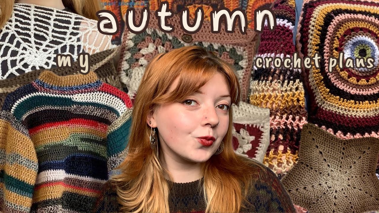 my AUTUMN crochet plans (with patterns) 🍂🌰