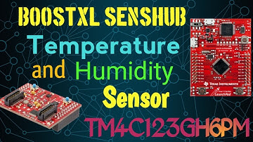 TM4C123GH6PM | Senshub boostpack | Sensorhub booster pack | Temparature and Humidity sensor | Sensor