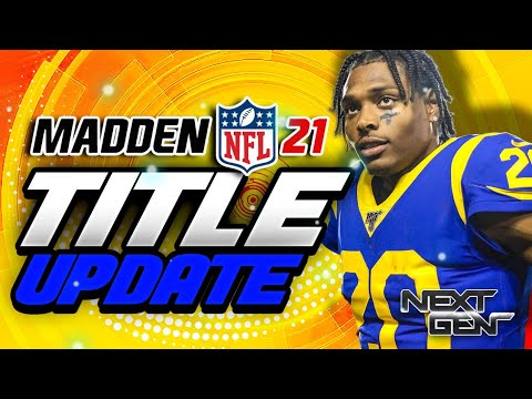 Madden 21 Gameplay and Franchise Update - December Title Update