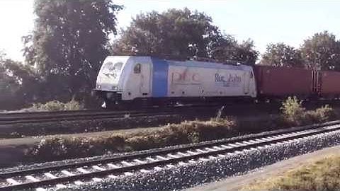 RTB Blerick Shuttle Container Train must Stop for a red Signal!