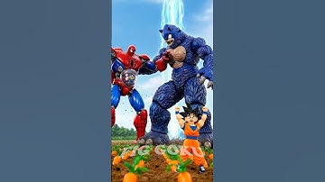 Goku & Giant Sonic TEAM UP! 💥 Battle Vegeta