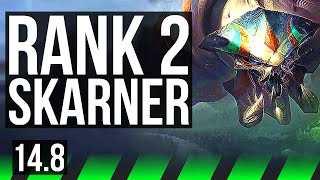 SKARNER vs LEE SIN (JGL) | Rank 2 Skarner, 7/1/12 | BR Challenger | 14.8
