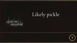 Pickle Ahead