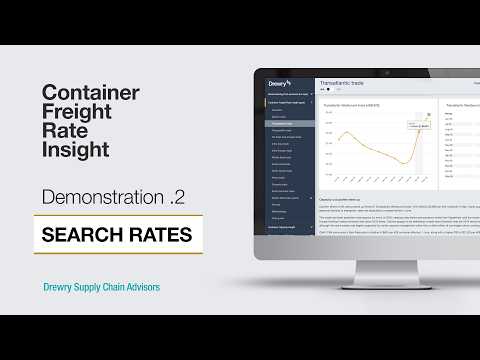 Container Freight Rate Insight - Search Rates Demo