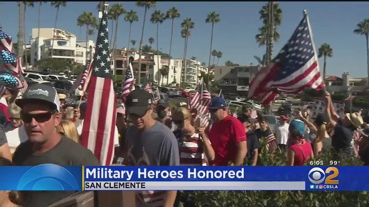 Military Heroes Honored In San Clemente March Sunday