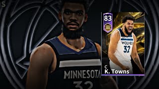 8 Min Of 83 ovr Karl Anthony Towns NBA INFINITE gameplay / NBA INFINITE