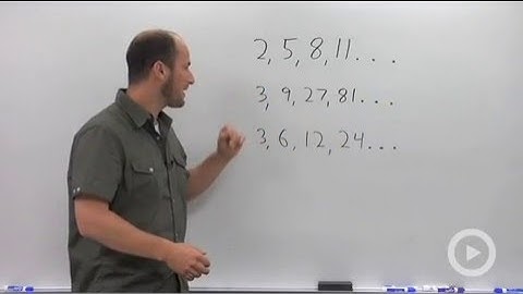 Introduction to Sequences