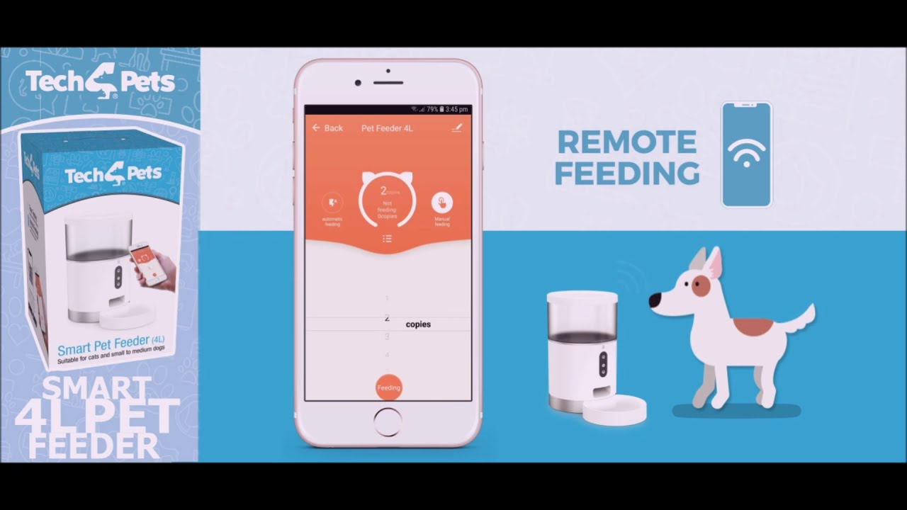Smart Pet Feeder 4L [2021] YouTube