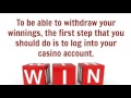 How to Withdraw Your Money from Online Casinos - YouTube