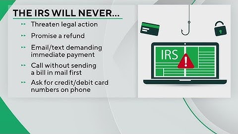 How to avoid scams this tax season