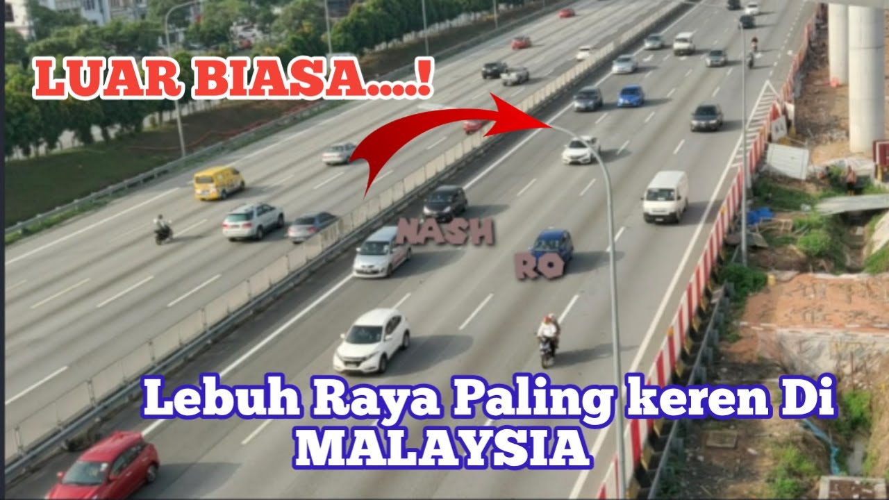 Luar biasa...! Jalan tol/higway di Malaysia macam di eropa.